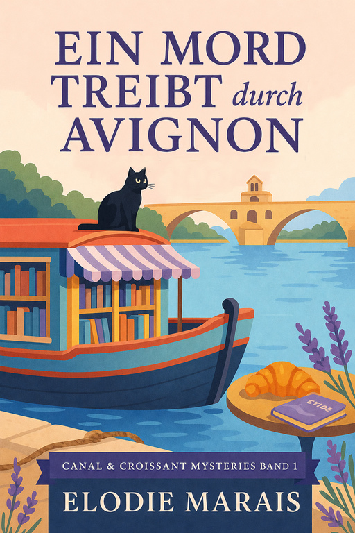 Ein Mord treibt durch Avignon von Elodie Marais