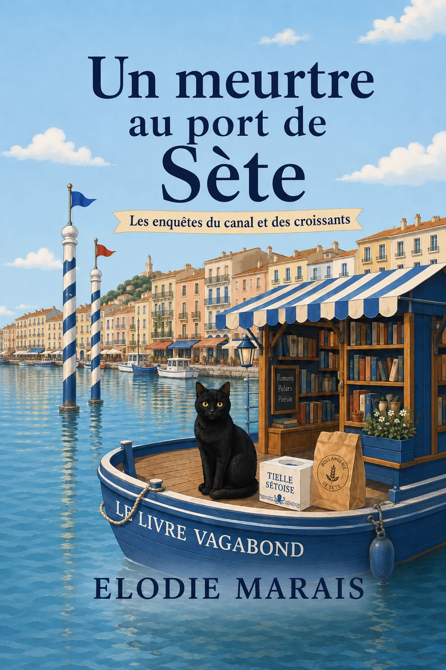 Un meurtre au port de Sète by Elodie Marais