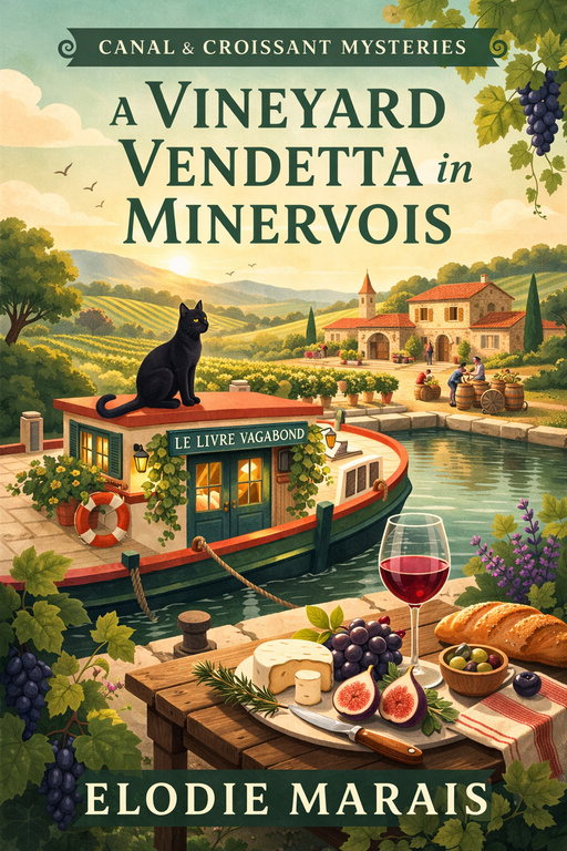 Cover of A Vineyard Vendetta in Minervois